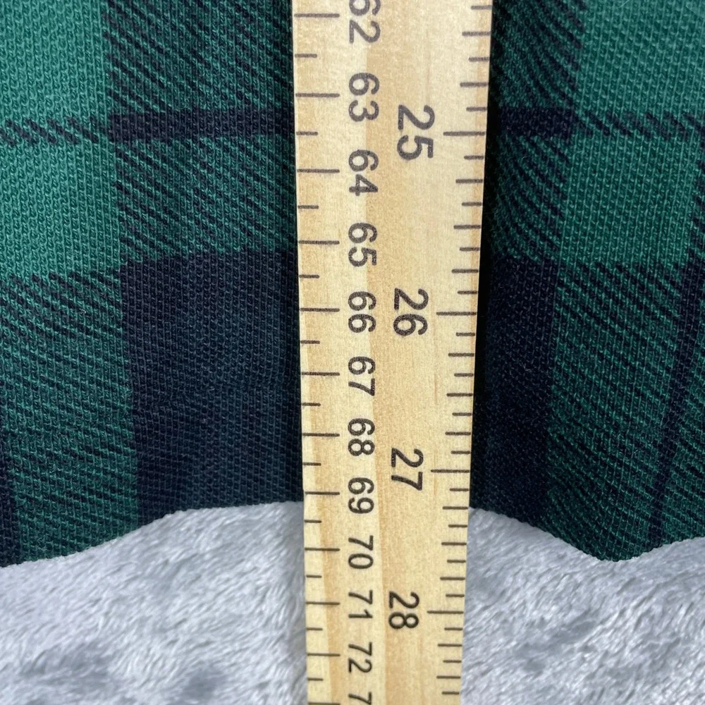 Polo Ralph Lauren Polo‎ Shirt Mens S Green Plaid Custom Slim Fit Gold Pony NWOT